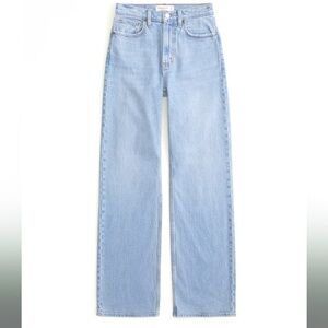 Abererombie & Fitch The 90s Relaxed Jean High Rise size 14/32 curve love